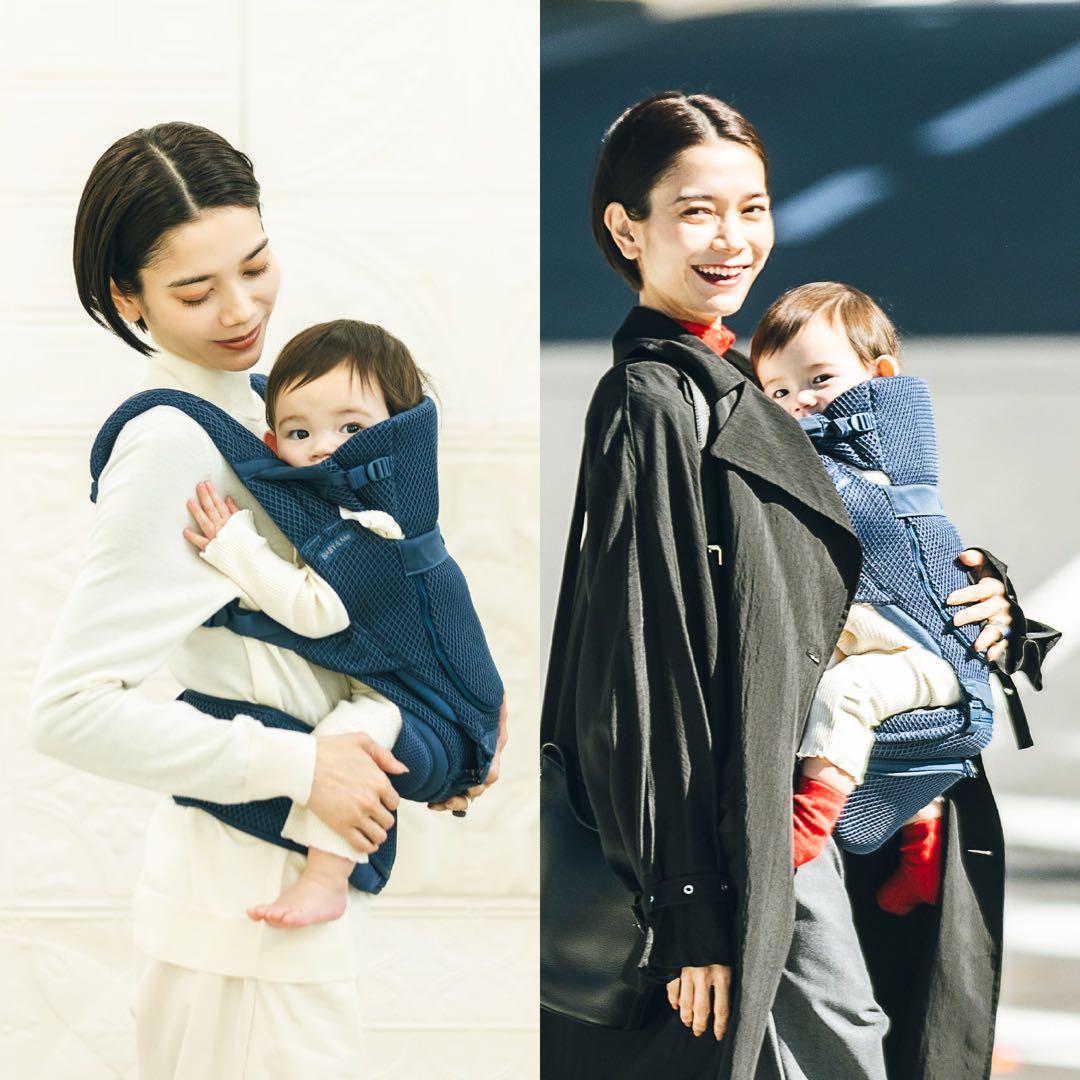 BABY & Meのヒップシート付きberen firstセット　ブラック