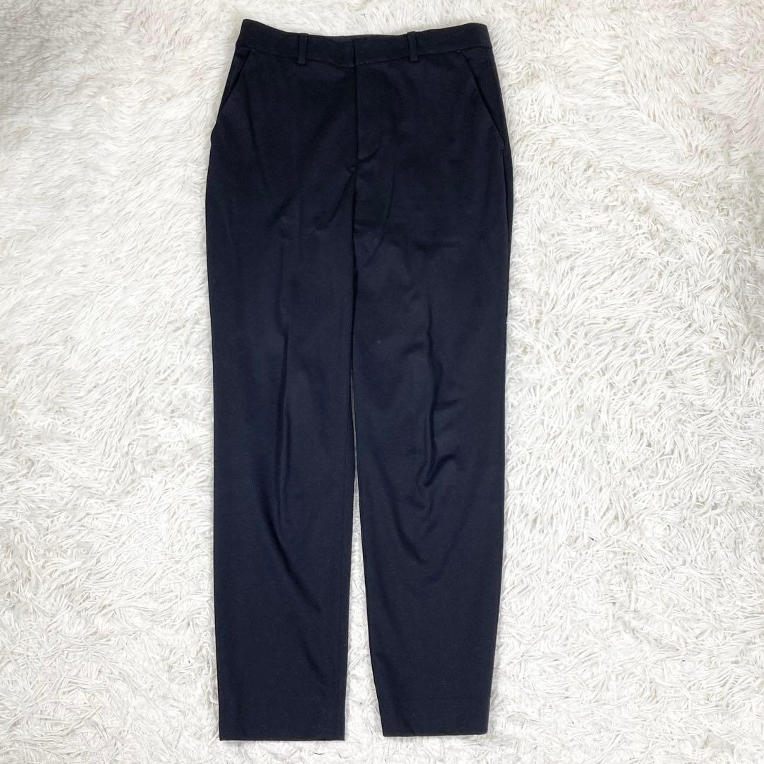 極美品　アンタイトル　セットアップスーツ　ウォッシャブル　ストレッチ　ネイビー