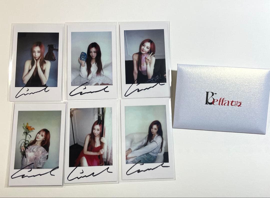 女友Bella 2025.6月号 aespa ジゼル 特典トレカ コンプセット