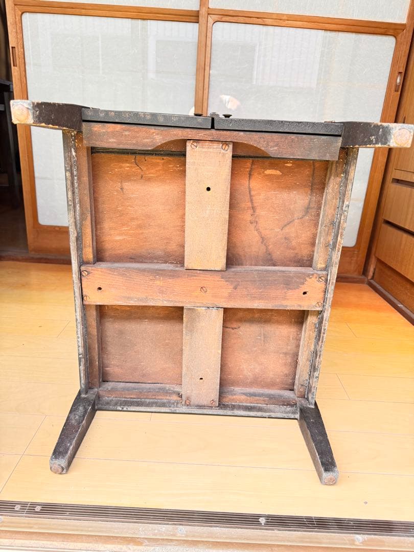 ポ*ポ様 木製 レコード キャビネット 収納付き