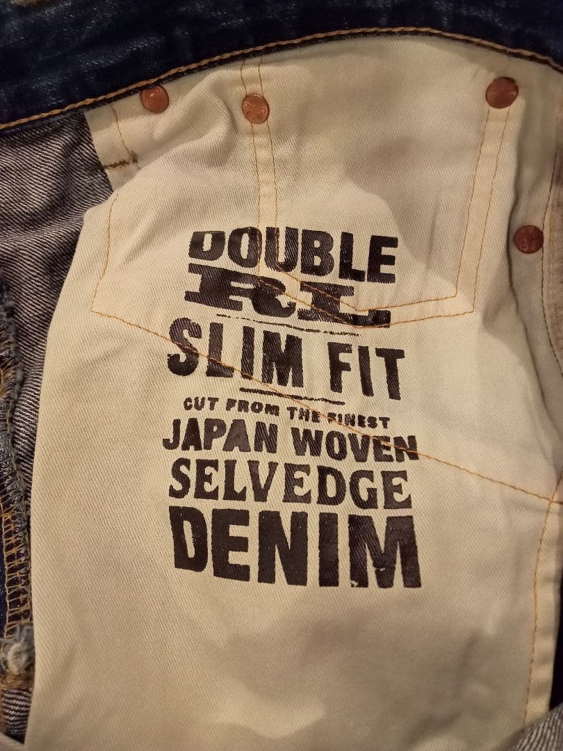 C*H様 ロンハーマン別注ダブルアールエル スリムフィット デニム ジーンズ