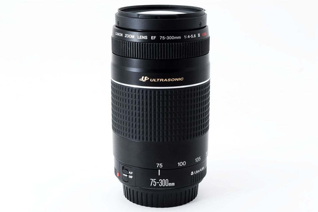 デジタル一眼レフカメラ☆大望遠レンズ☆Canon EF75-300 USM