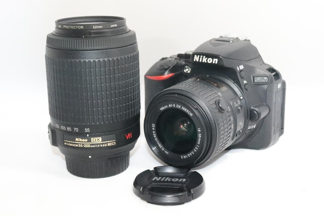 美品⭐大人気！⭐Nikon D5500 望遠レンズセット⭐ 初心者 一眼レフ