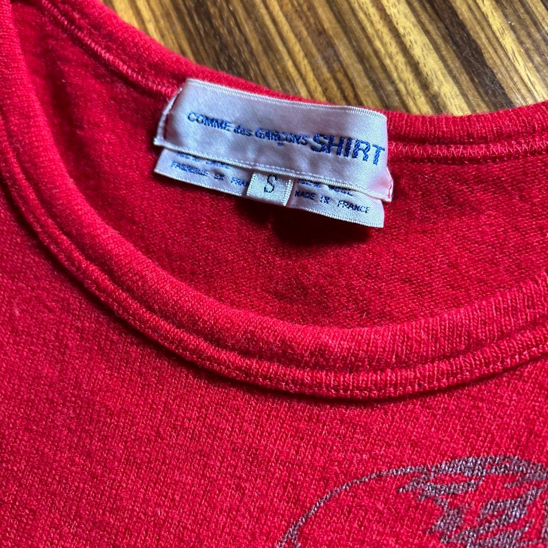 メンズ　コムデギャルソン　ニット