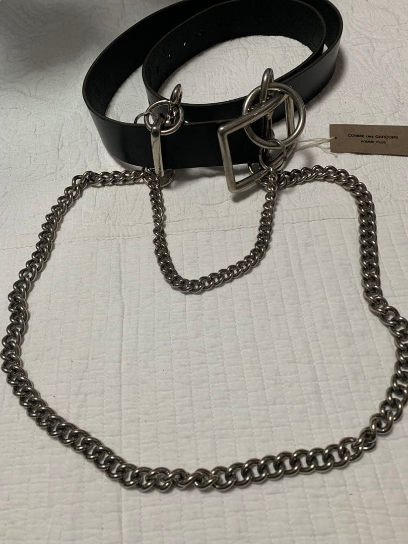 ZooTV　　バッドボーイ期　レザーベルト　コムデギャルソンオムプリュス