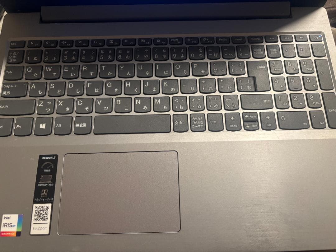 【中古】Lenovo IdeaPad L3 ｜Core i7 第11世代