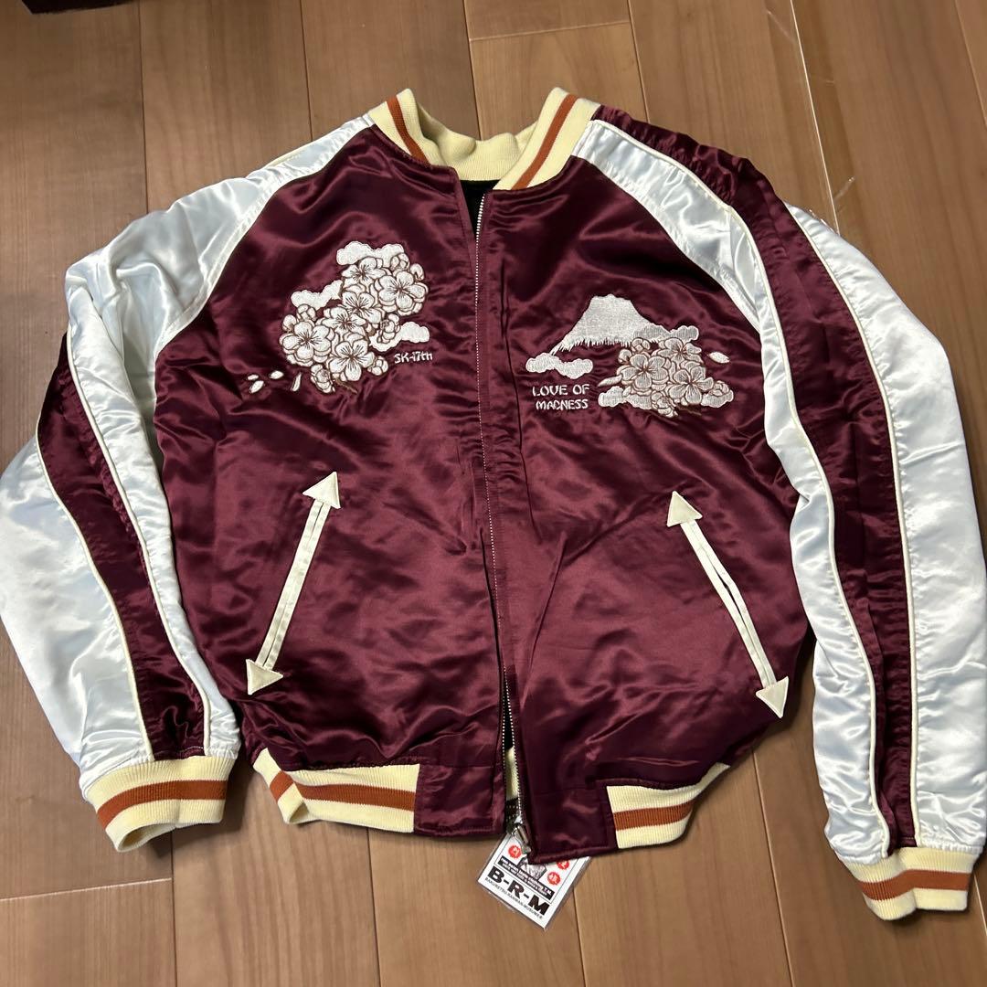 エフ商会爆烈爛漫スカジャン　リバーシブル