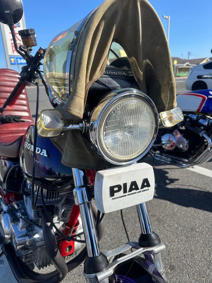 当時物シビエスーパーオスカー凹みレンズ付ヘッドライトASSYCIBIEマーシャル