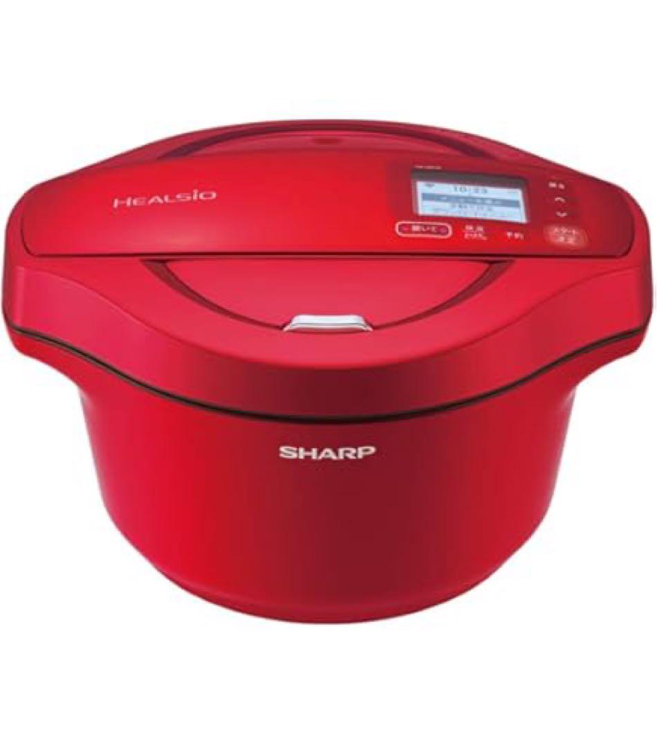 未使用品　SHARP 水なし自動調理鍋 ヘルシオ ホットクック KN-HW16F