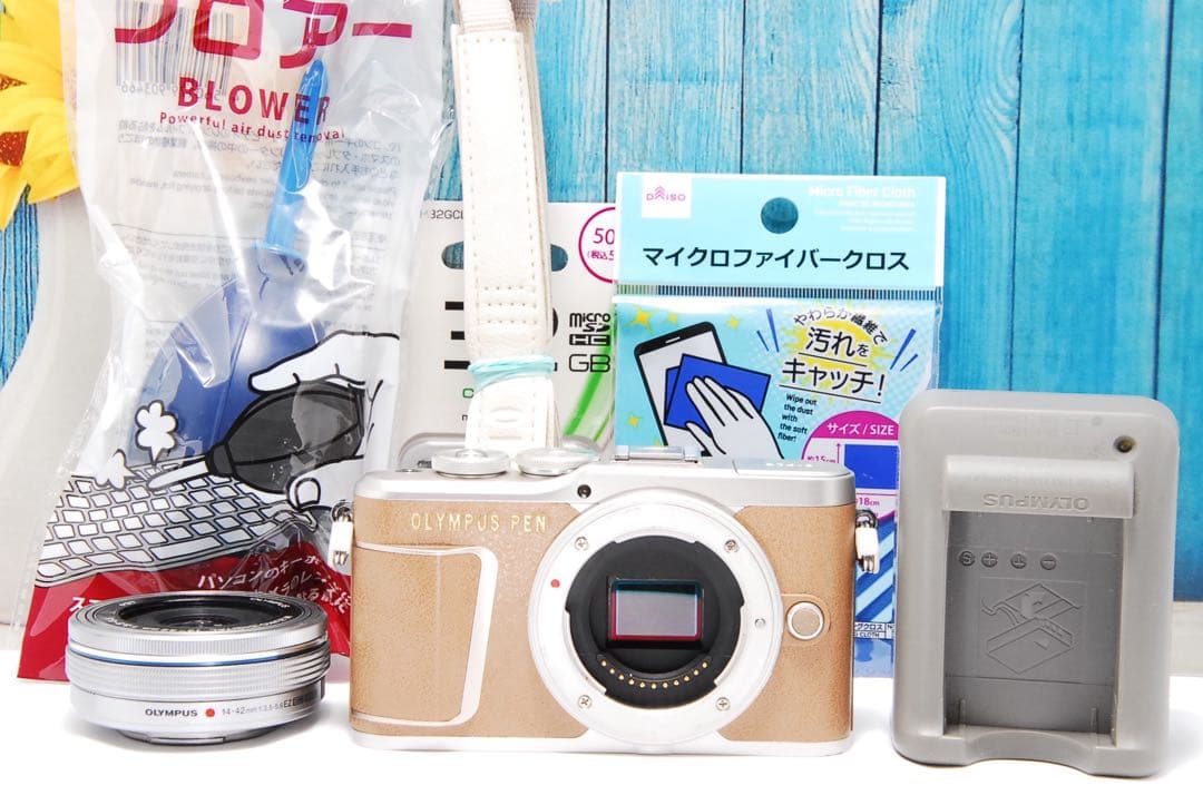 OLYMPUS PEN E-PL9ミラーレス Bluetooth Wi-Fi