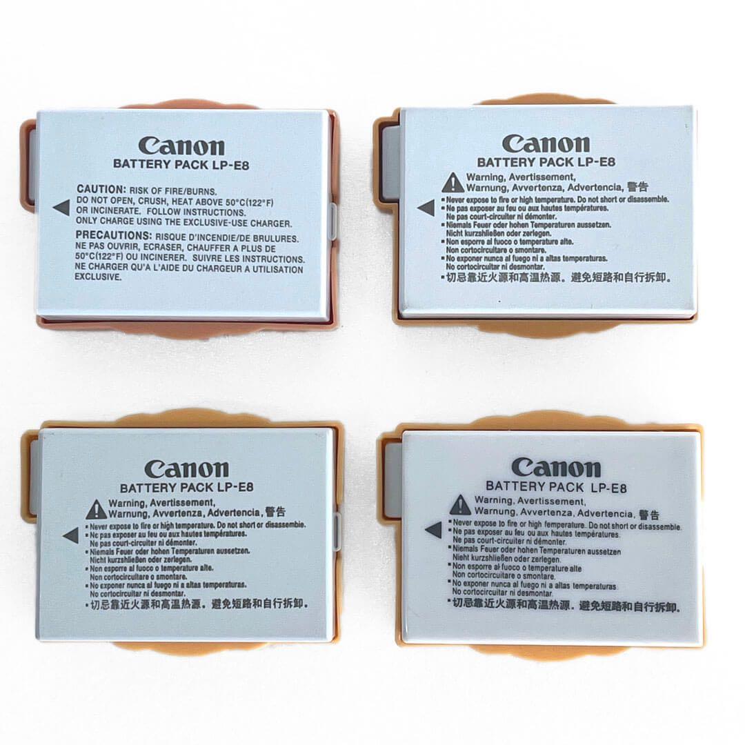 EOS Kiss X6i 18-135mmレンズキット ＋ バッテリーパックx3