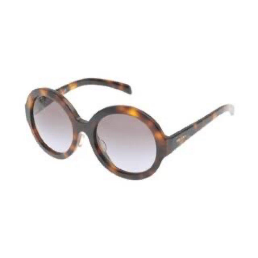 正規品　美品　プラダ　べっこう調　デカサングラス　SPR06R-F ブラウン