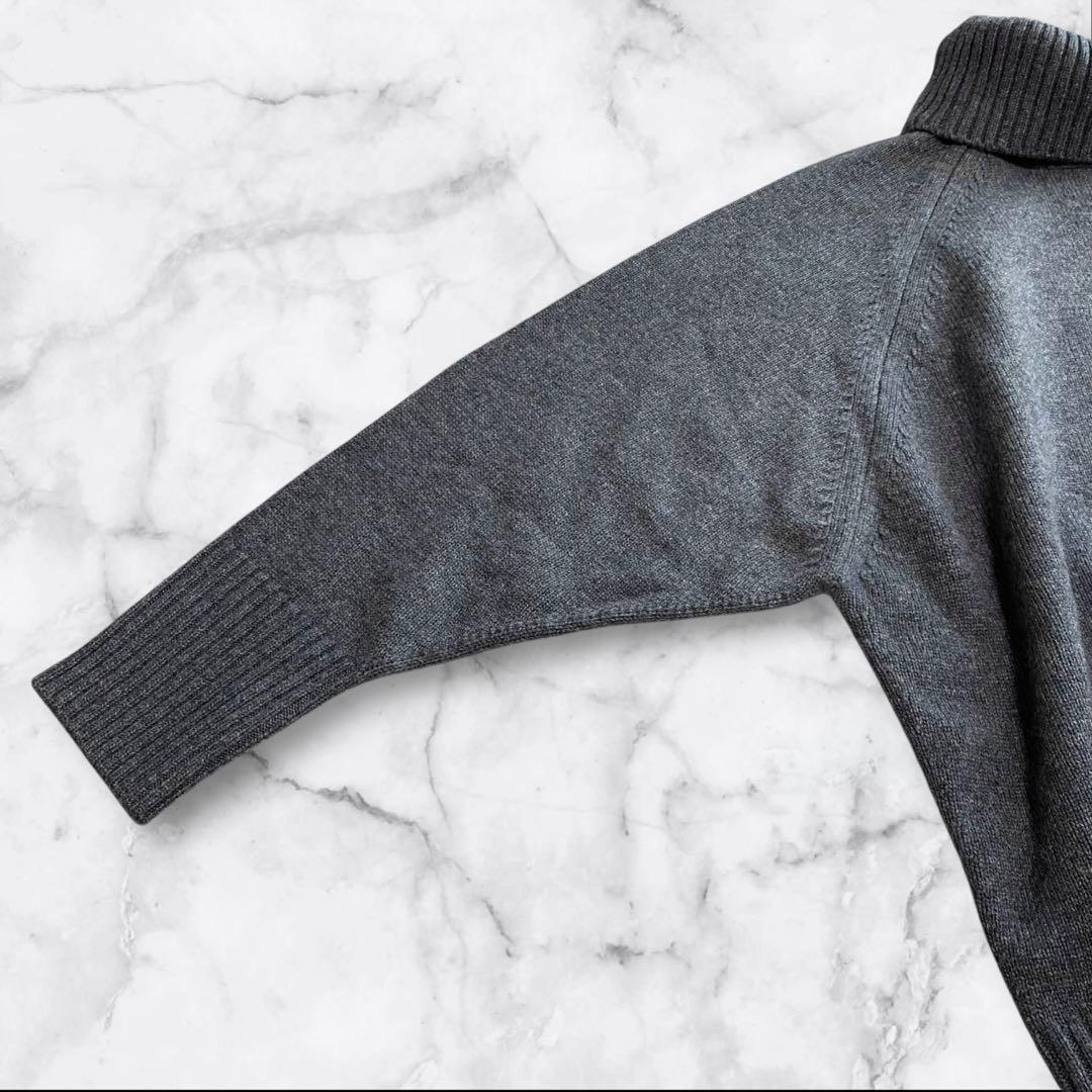 新品　23区　メリノウール　カシミヤブレンド　バルキータートルネック　ニット