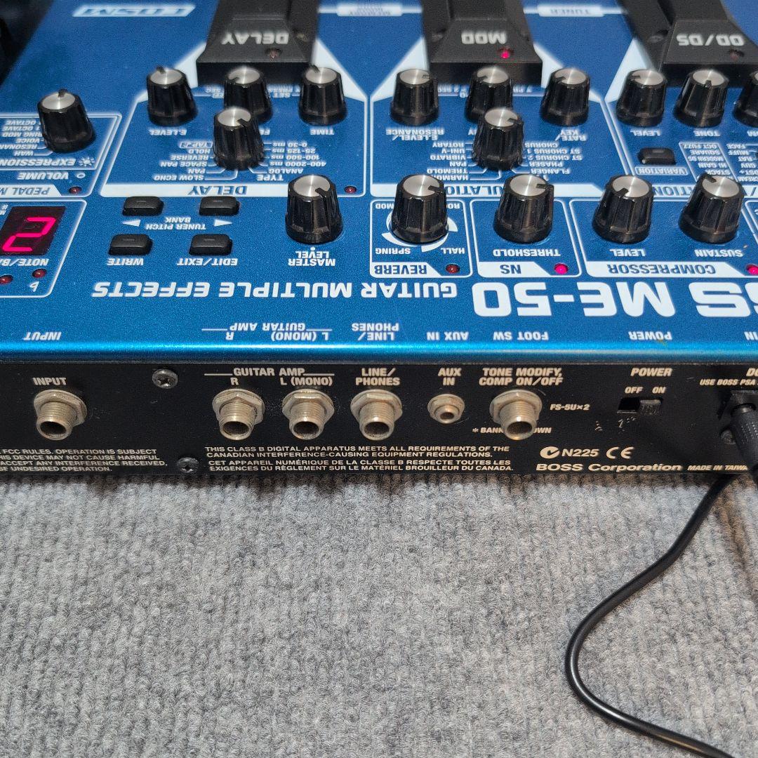BOSS ME-50 マルチエフェクター 通電確認済 本体＋互換AC付
