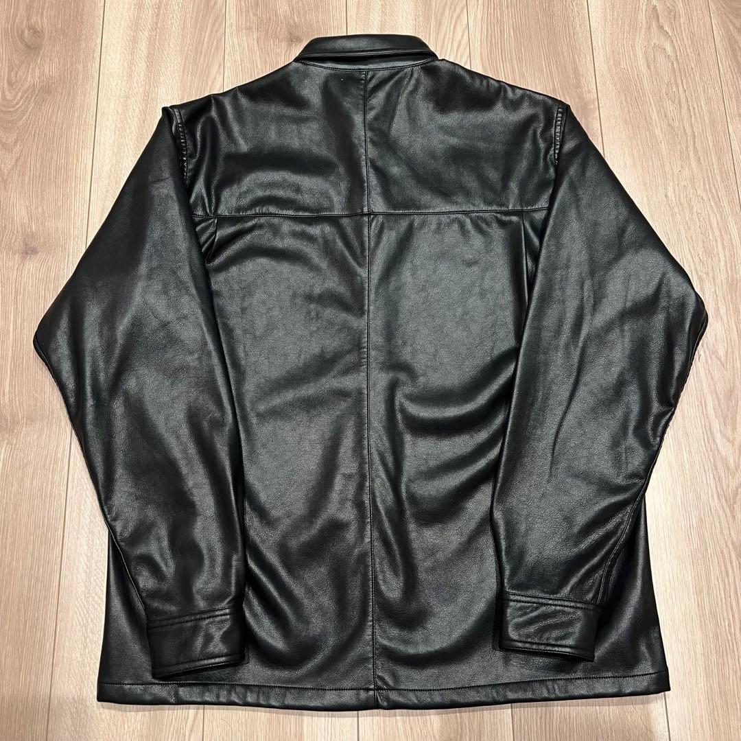 last nest レザーシャツ　nubian breath badhop