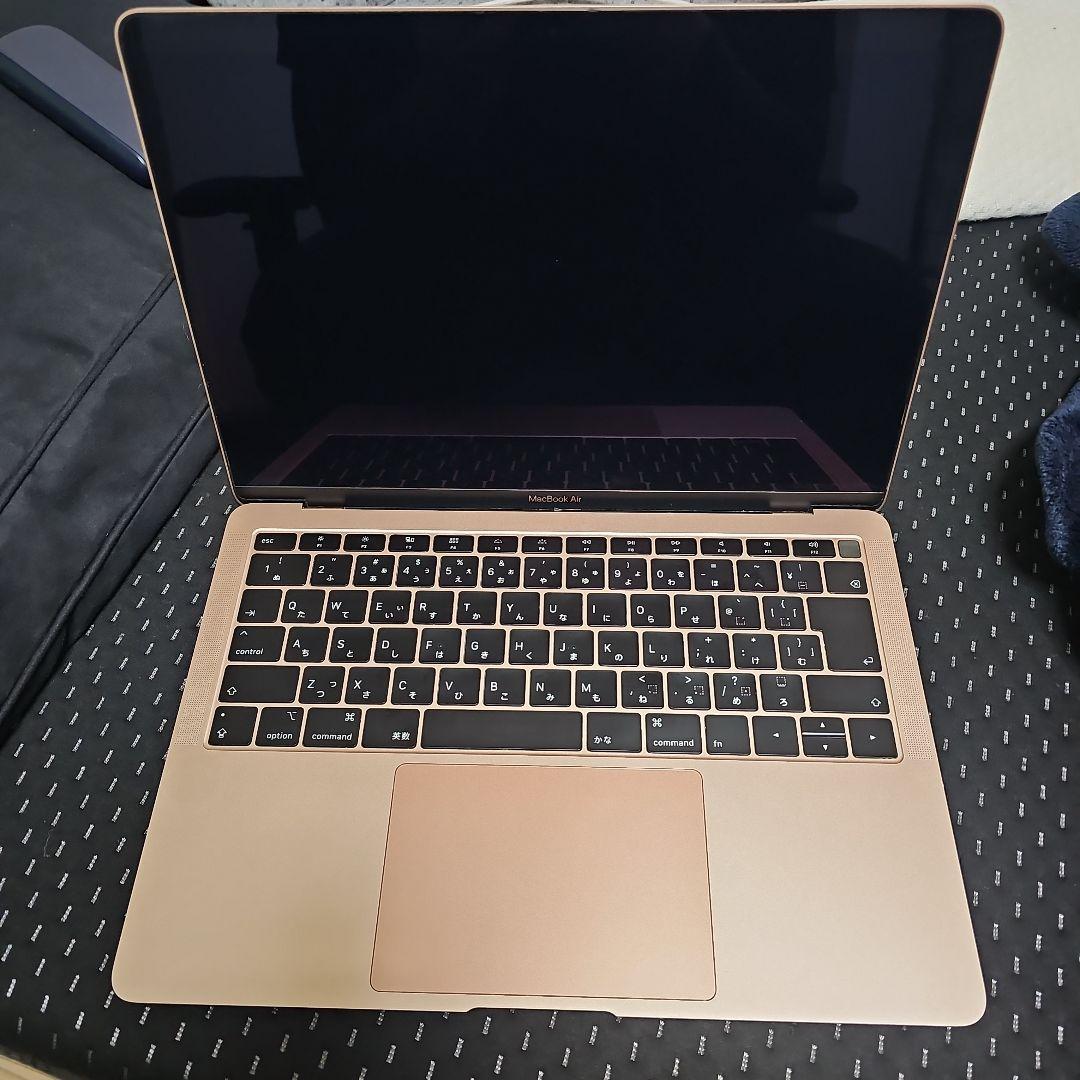 ⚓*⚓様 【ジャンク品】MacBook Air 2019 ゴールド(水没)