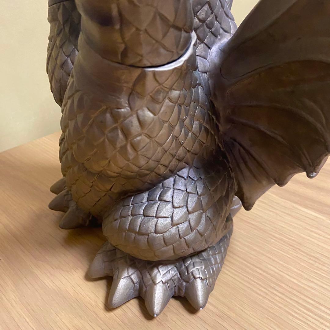 ユニファイブ　宇宙超怪獣 キングギドラ 貯金箱　ソフビ 5451