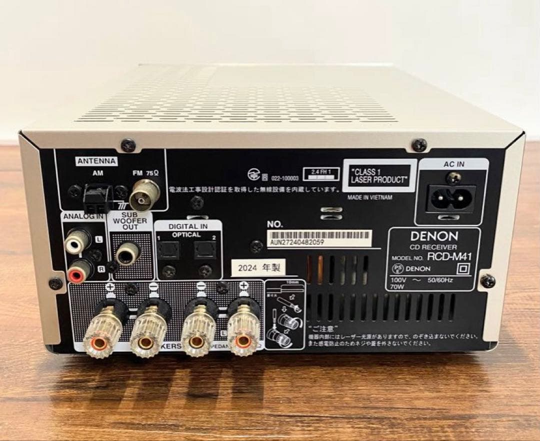 DENON RCD-M41 /SC-M41 レシーバー スピーカーセット コンポ