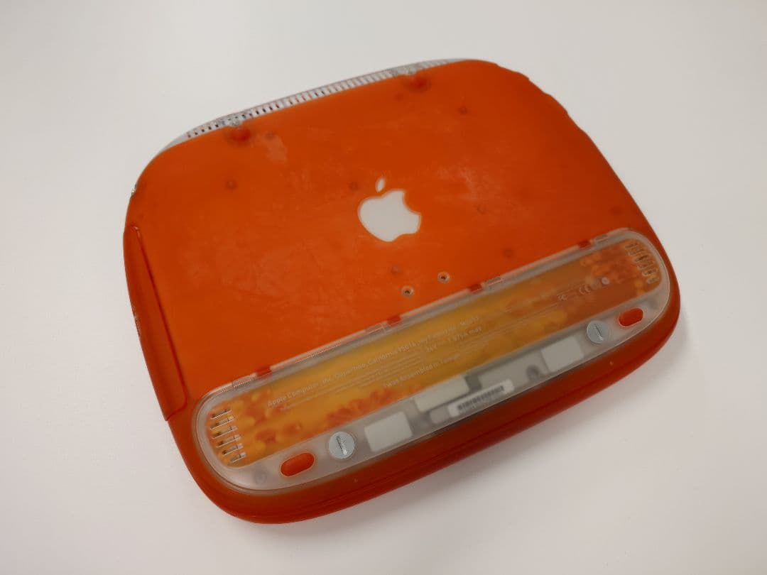 ジャンク品 Apple iBook G3 M2453 クラムシェル タンジェリン