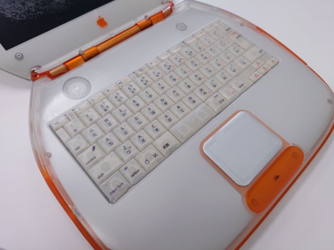 ジャンク品 Apple iBook G3 M2453 クラムシェル タンジェリン