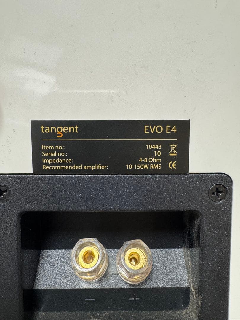 【小さいのに高音質】tangent スピーカー　EVO, EVO E4