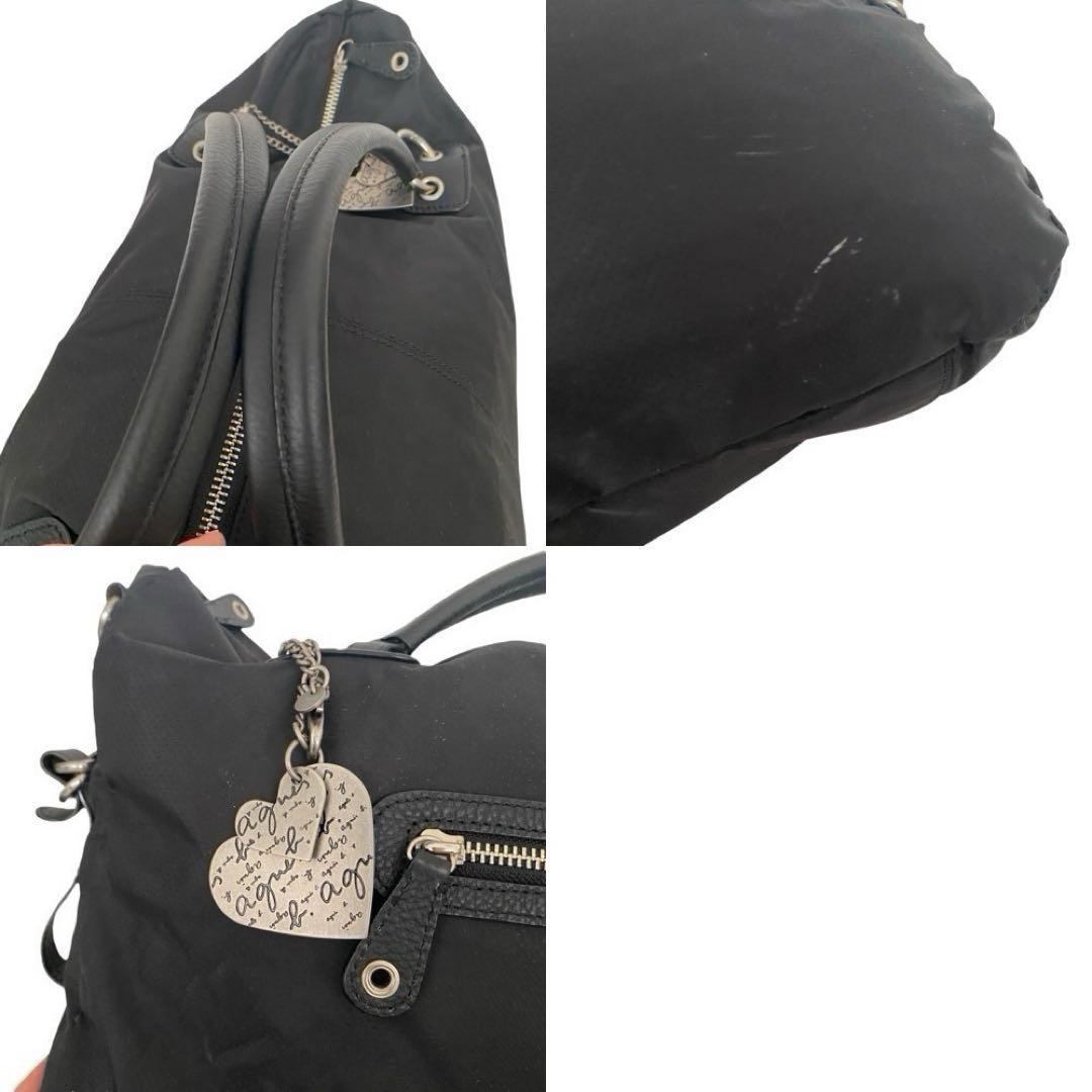 美品　アニエスベー　2way 大容量　ボストンバッグ　ショルダーバッグ　斜めがけ