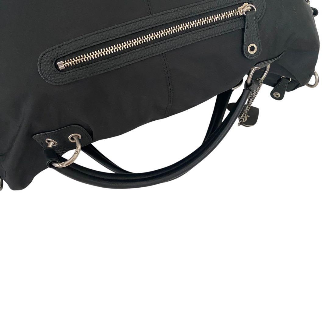 美品　アニエスベー　2way 大容量　ボストンバッグ　ショルダーバッグ　斜めがけ