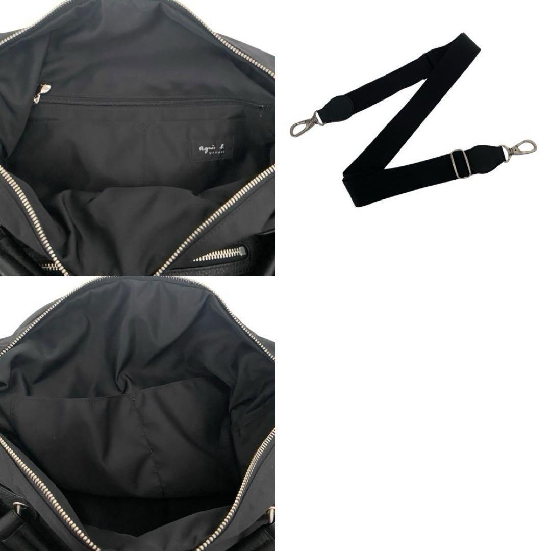 美品　アニエスベー　2way 大容量　ボストンバッグ　ショルダーバッグ　斜めがけ