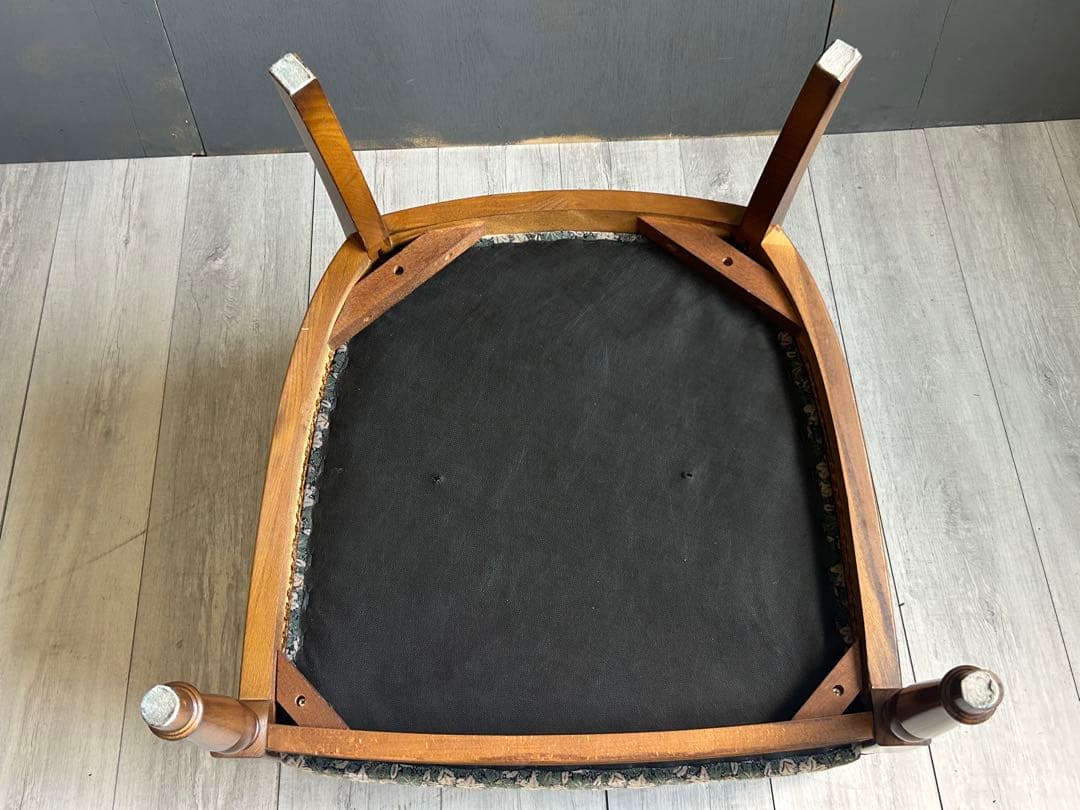 ①karimoku カリモク　1Pソファ　ソファ　コロニアル　洋風　ラタン　nn