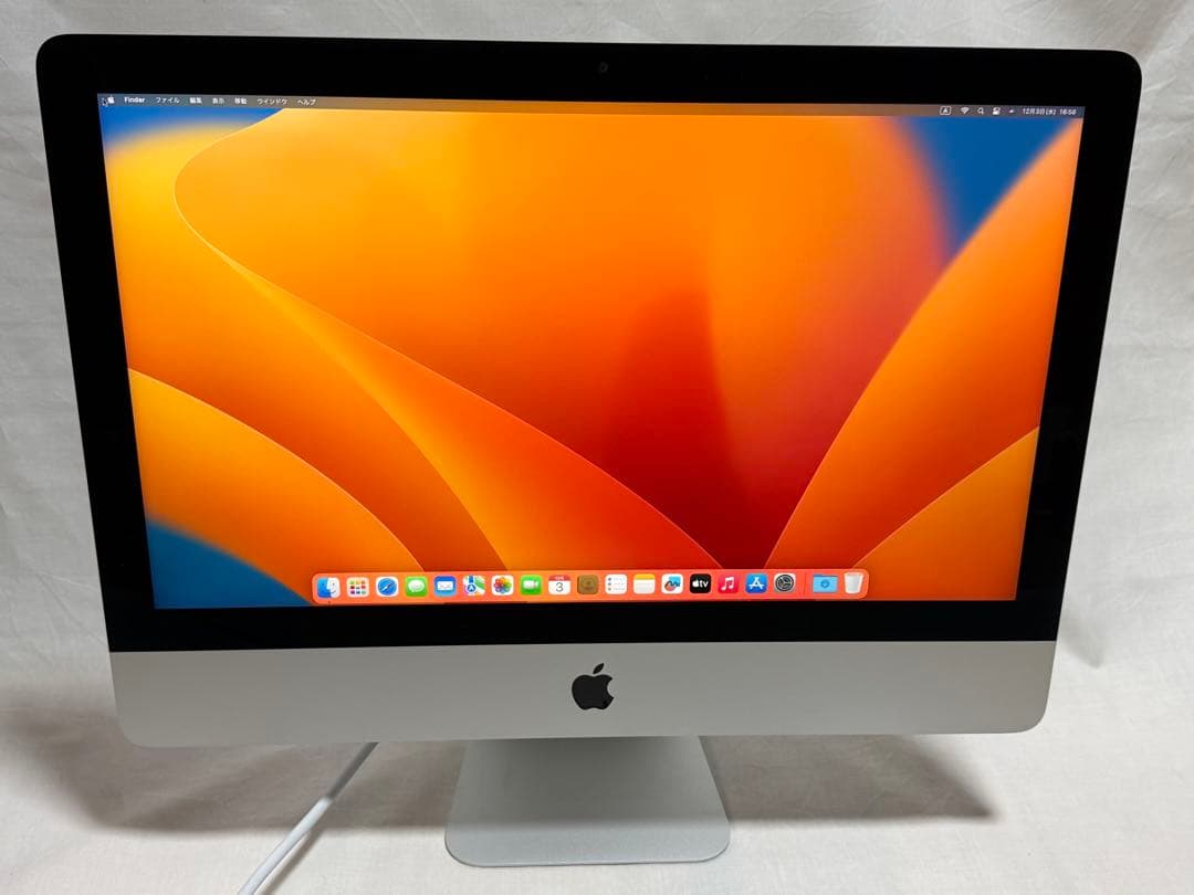 Apple iMac 21.5インチ (macOS Ventura)