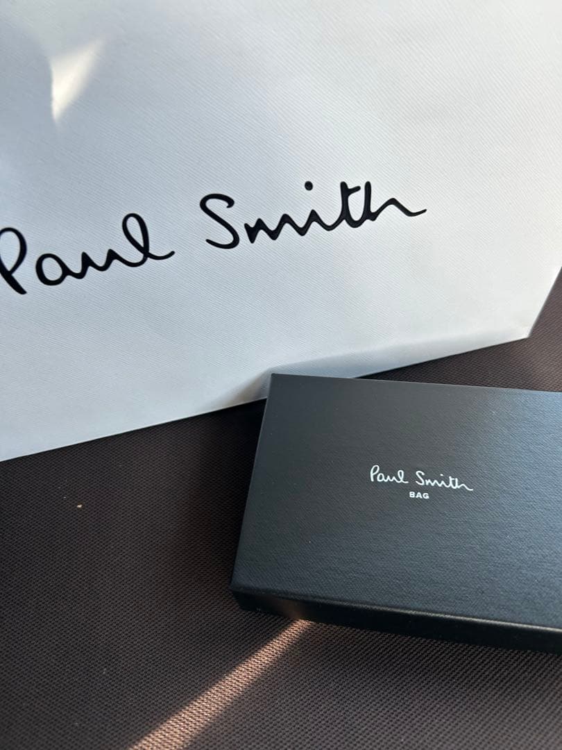 Paul Smith コードバン AW25 名刺入れ ブラック