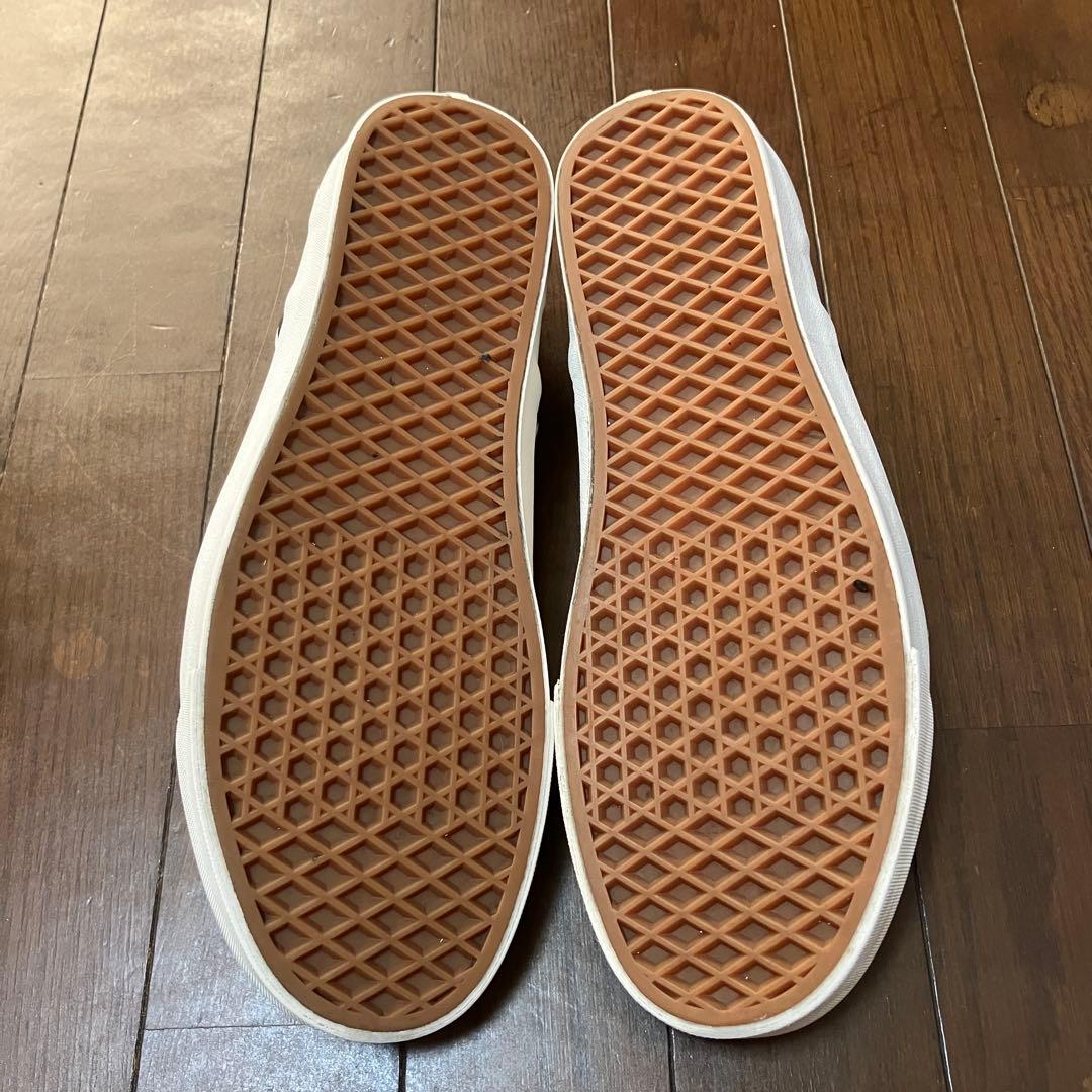 ヴァンズ アナハイムファクトリーコレクション スリッポン 生成り 28.5cm