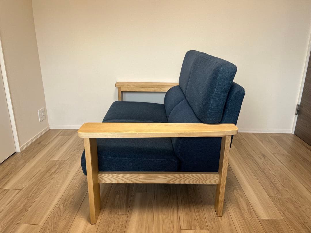 【NOCE】ハイバック2人掛けソファ