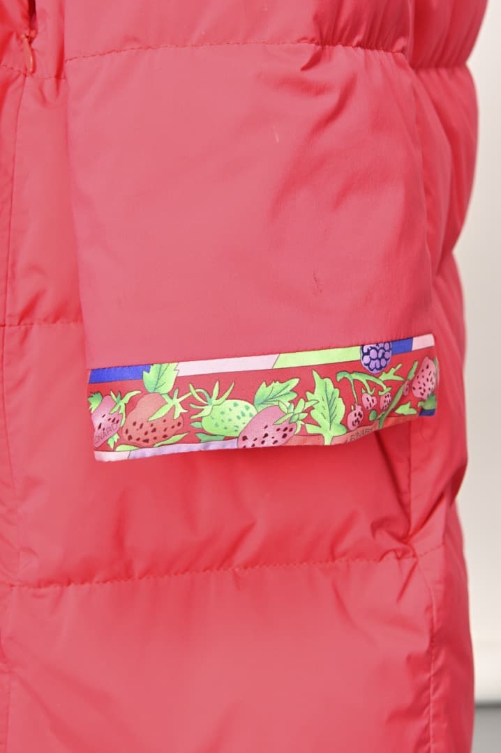 レオナール　フード付き ダウンコート