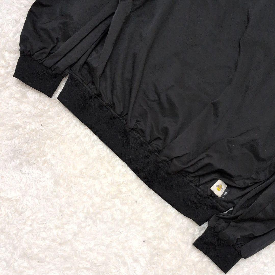 【未使用 タグ付き L相当】ウィンダンシー　レイカーズ　ブルゾン　ワッペン　黒