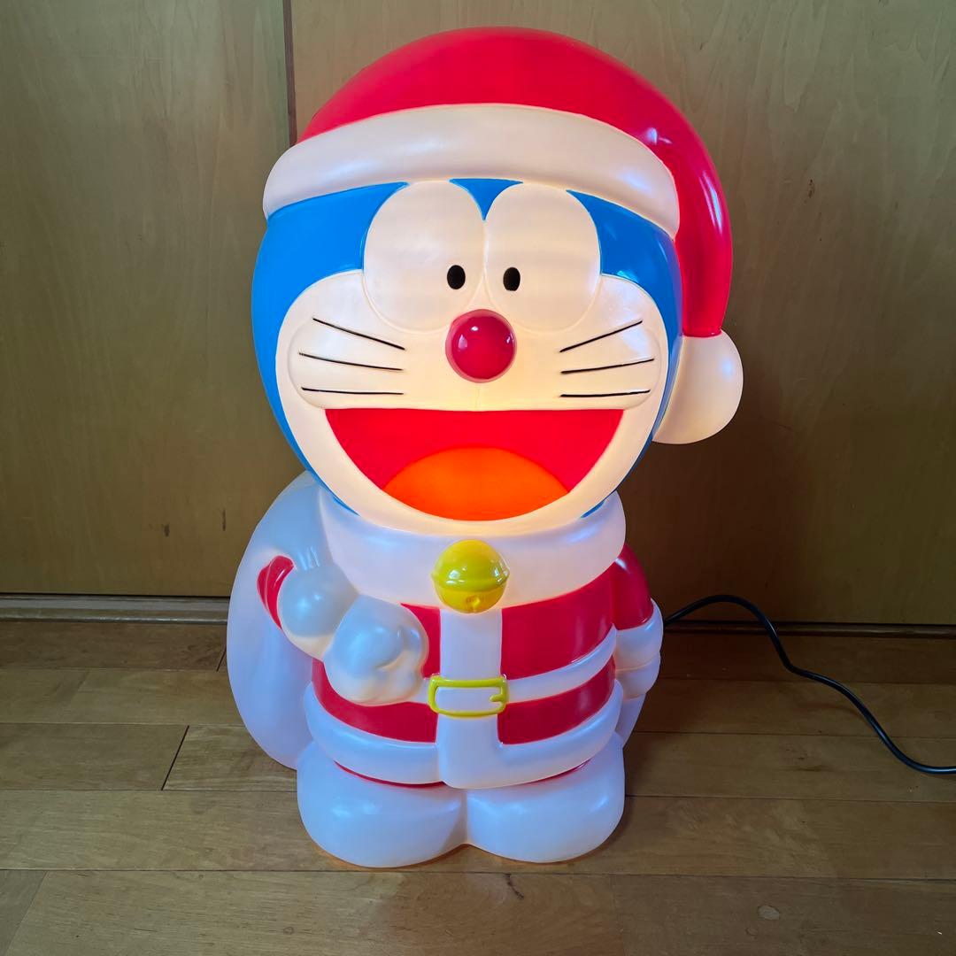ドラえもん サンタクロース イルミネーション　希少品！ライト付き