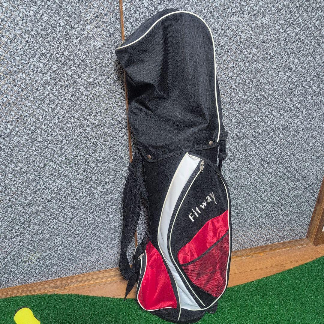 ゴルフ始める方にぴったり！クラブ12本とキャディーバッグセット　フレックスS