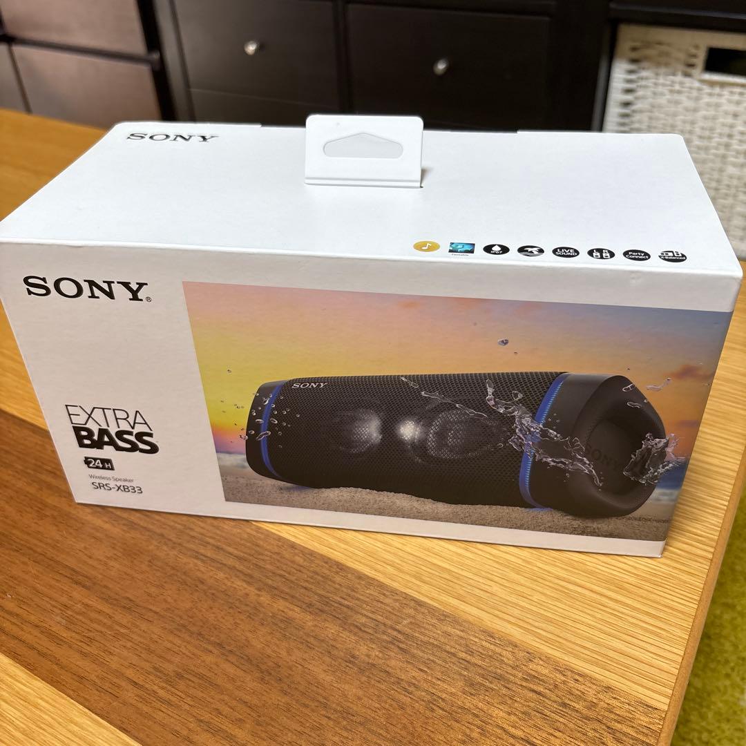 【新品未使用】SONY SRS-XB33 ワイヤレススピーカー