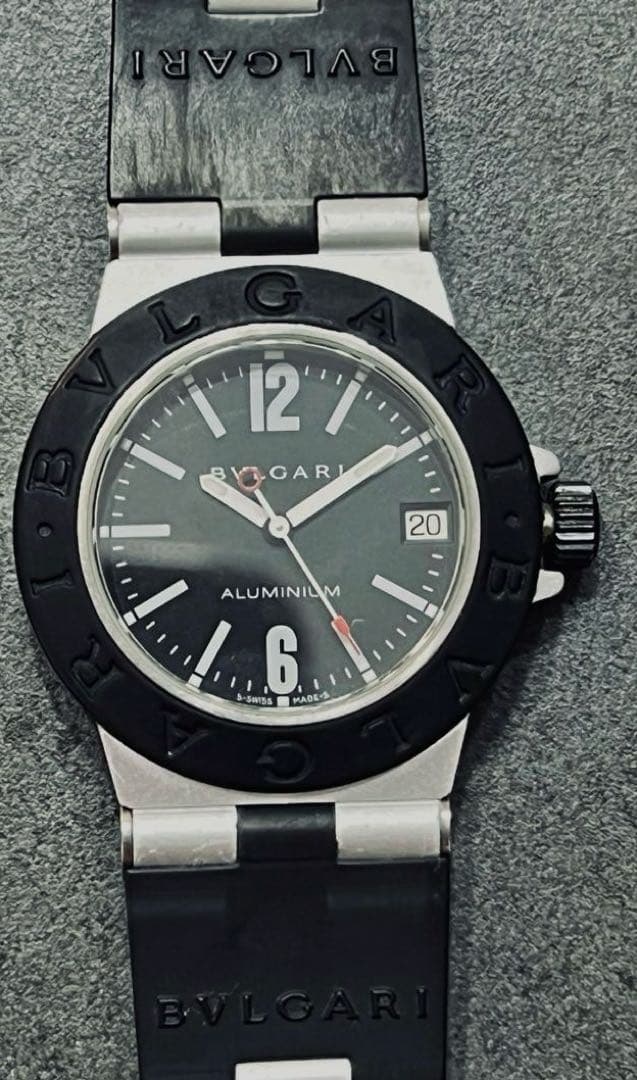 希少　BVLGARI アルミニウムAL32TA BLACK ANA限定仕様