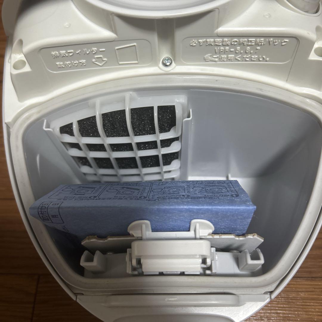 TOSHIBA 紙パック式掃除機　VC-D50K(L)