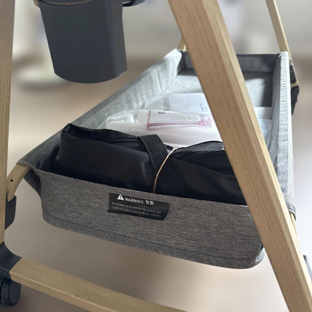 美品 ベビーベッド HZDMJ グレー 楽天ベビーベッド部門No.1