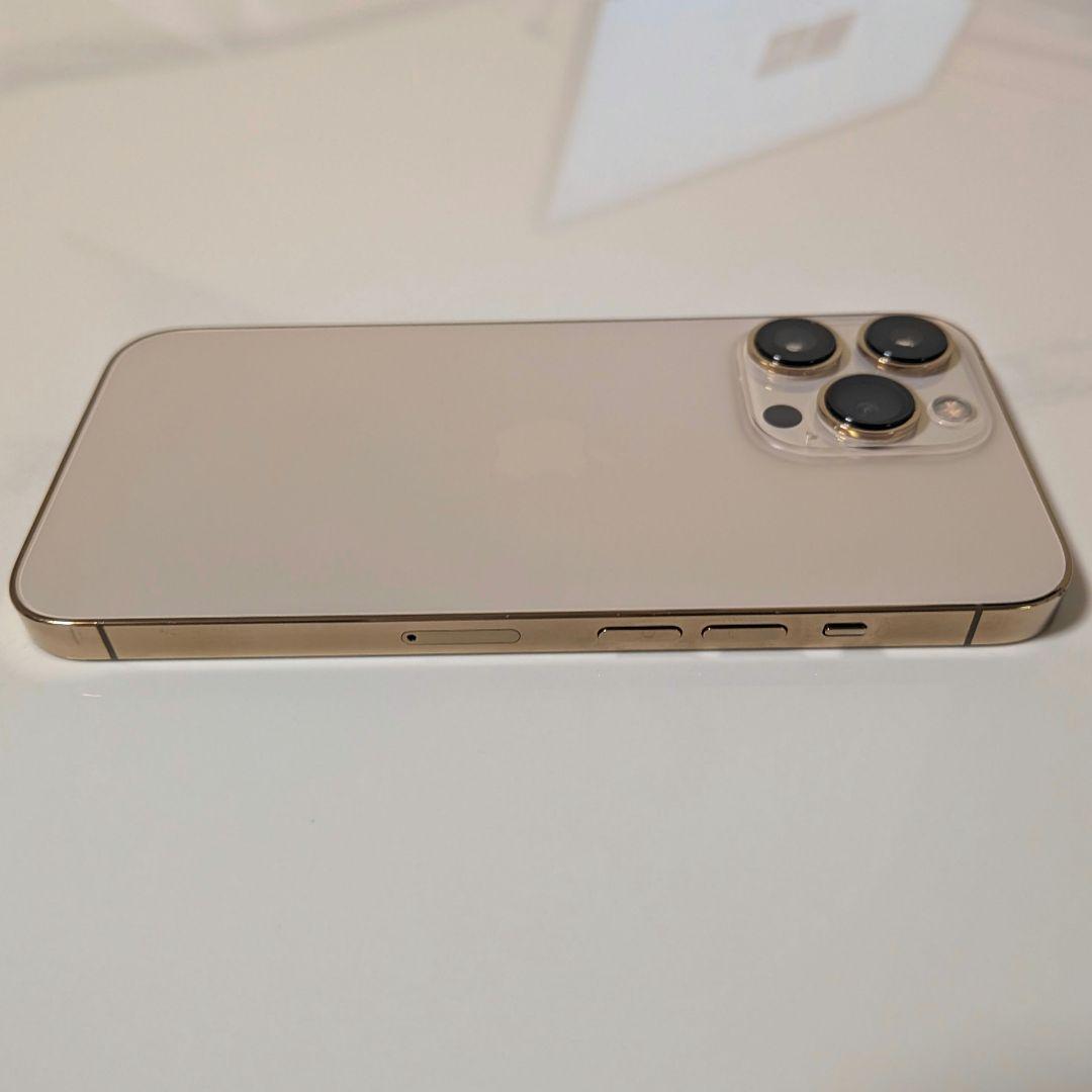 【美品】Apple iPhone 13 Pro ゴールド 本体 SIMフリー