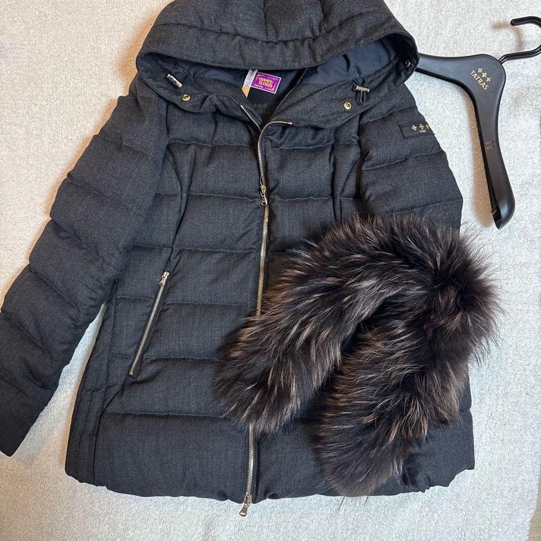 タトラス SPERANZA 別注 ファー ダウンジャケット 03 M〜L