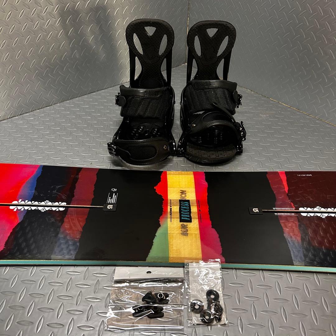 【オールバートン】Burton プロセス 155cm スノーボード ２点セット