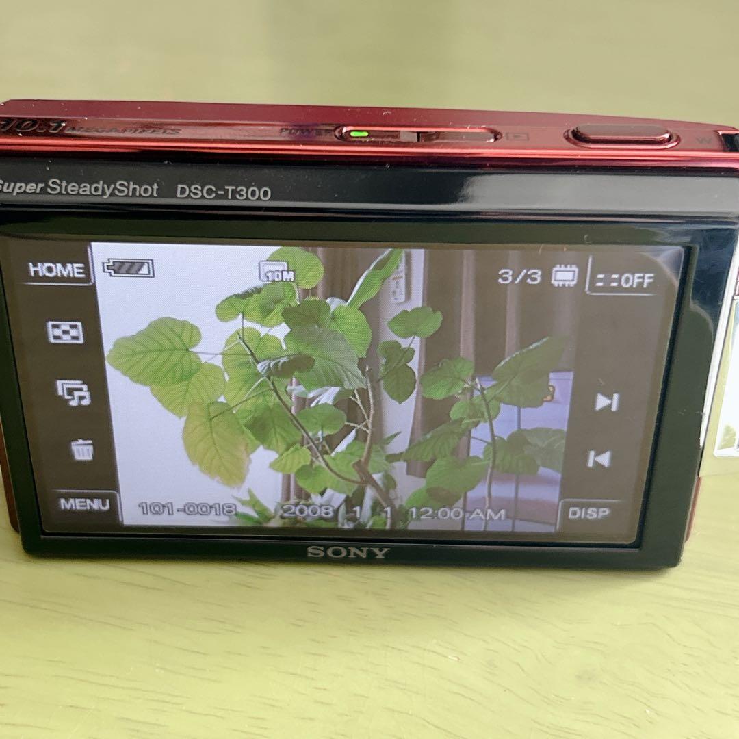 【美品】SONY Cyber-shot DSC−T300 タッチパネル液晶