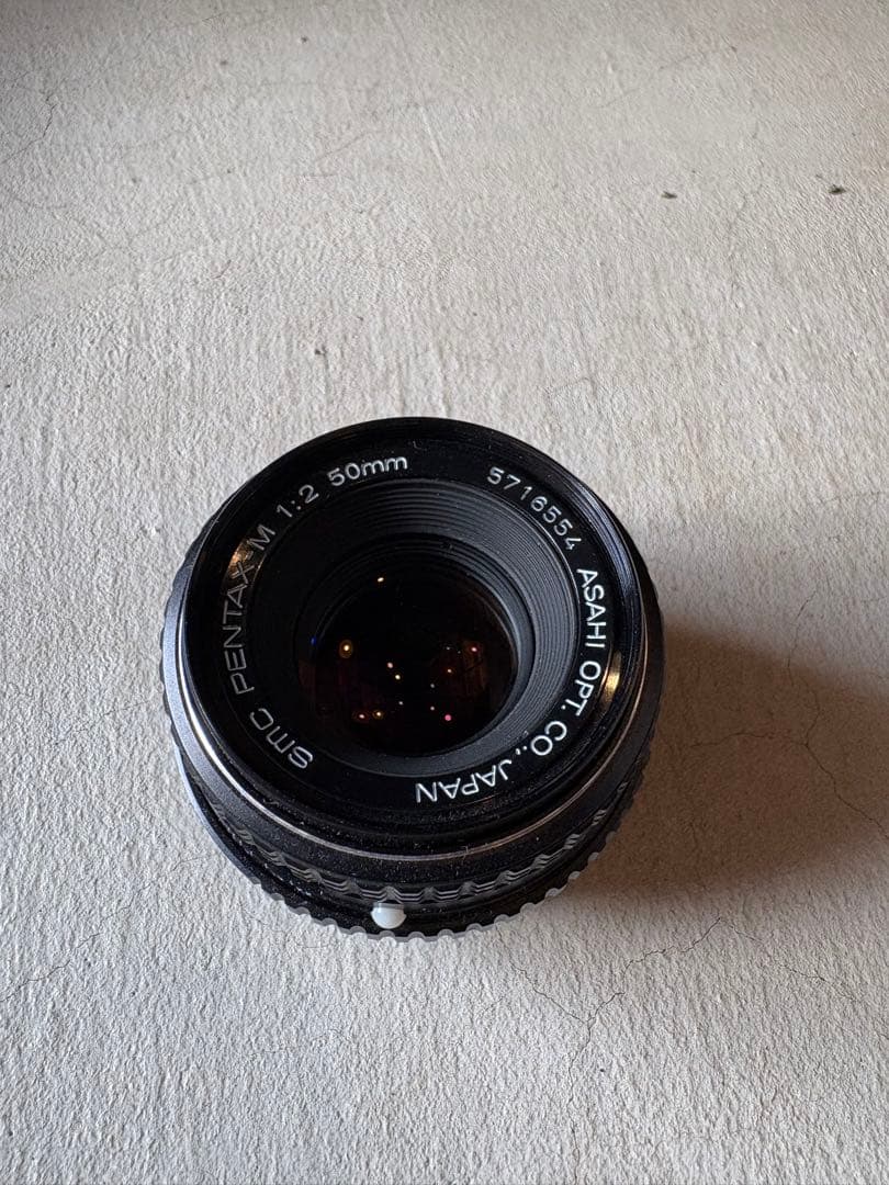 Pentax 2.0 50mm 単焦点　専門店でオーバーホール済み