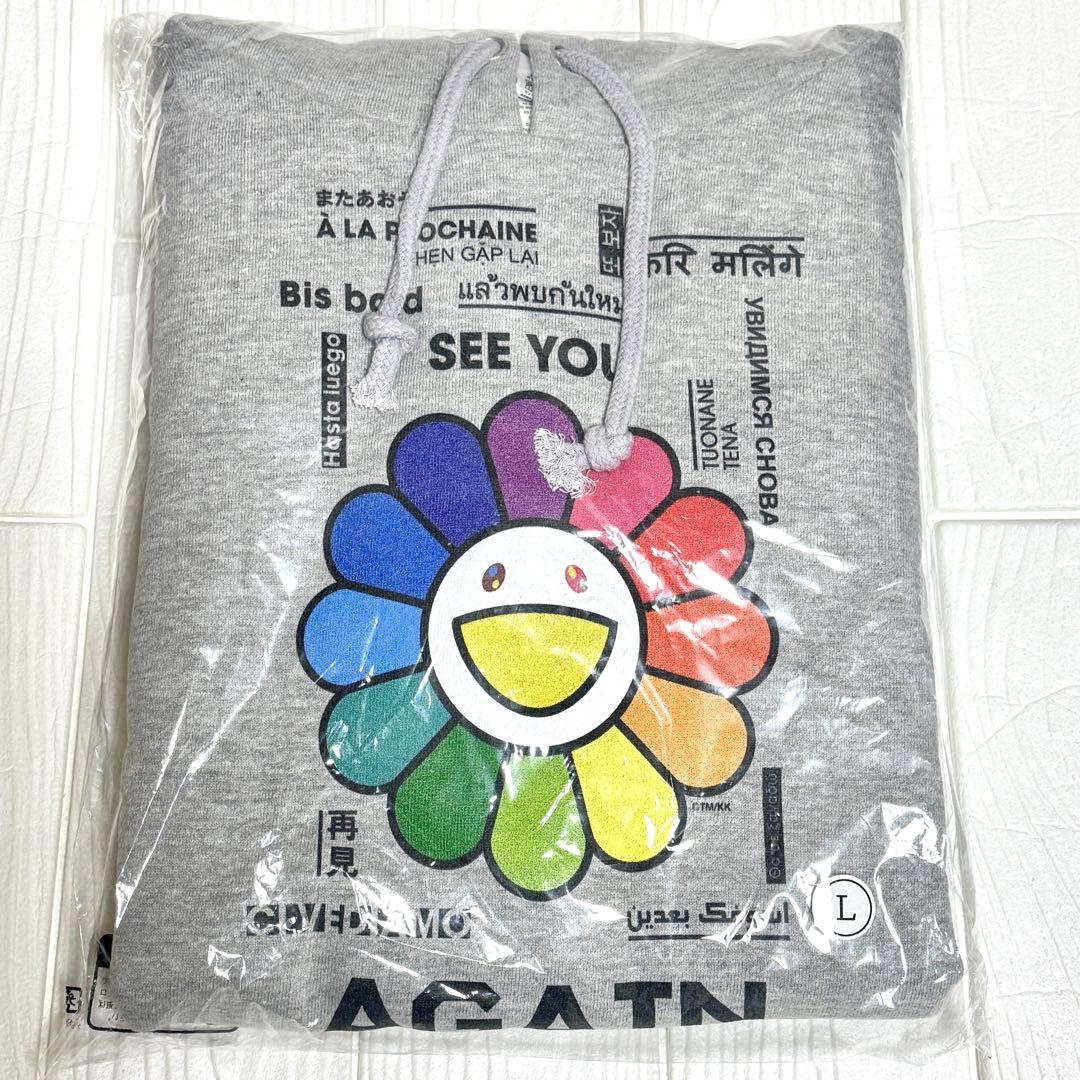 Lサイズ ゆず 村上隆 AGAIN スウェット パーカー