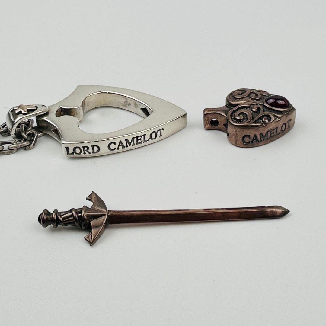 美品　希少　ロードキャメロット　盾と剣のネックレス　アクセサリー　シルバー925