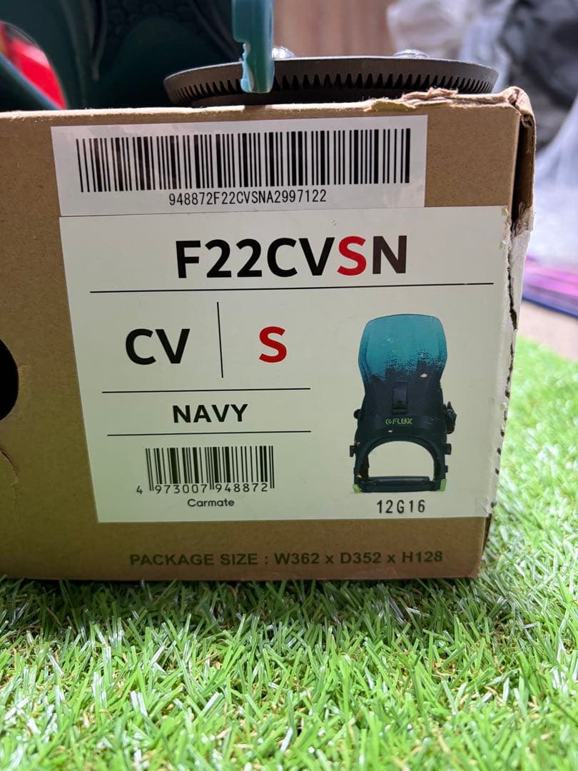 FLUX CV 21-22モデル NAVY Sサイズ