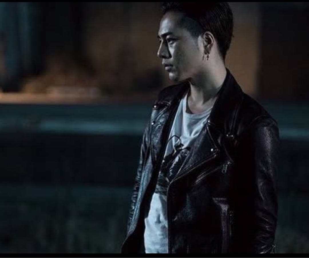 登坂広臣 着用 DIESEL BLACK GOLD ライダース ジャケット